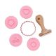 Jam Sandwich Valentines Cookie Embossing Stamp Set (6 Pieces)