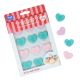 Candy Heart Messages Valentines Edible Sugar Decorations (12 Pack)