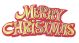 Plastic Merry Christmas Gold/Red Coloured Motto - Pack of 100