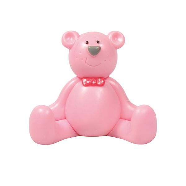 Buy Cake Star Plastic Topper Pink Teddy Boxed 12