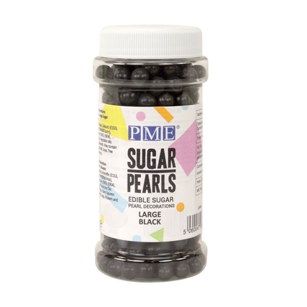 Large Sugar Pearls - White (90g / 3.17 oz)