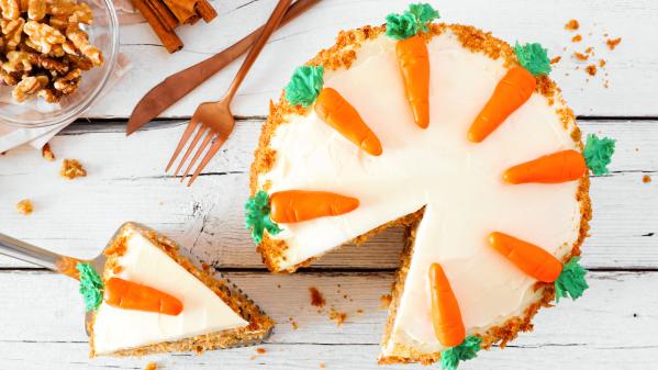 Spiced Carrot Cake with Cream Cheese Frosting