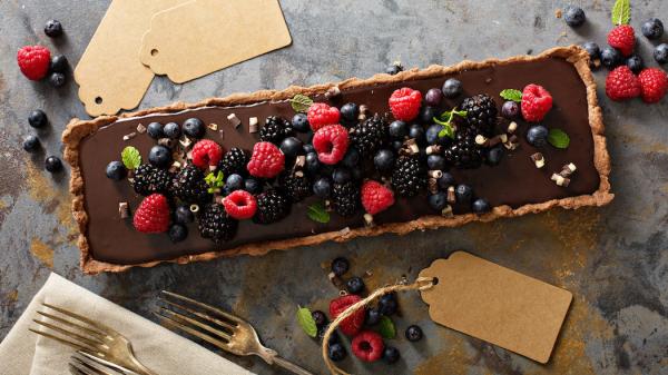 Millionaire Chocolate Tart