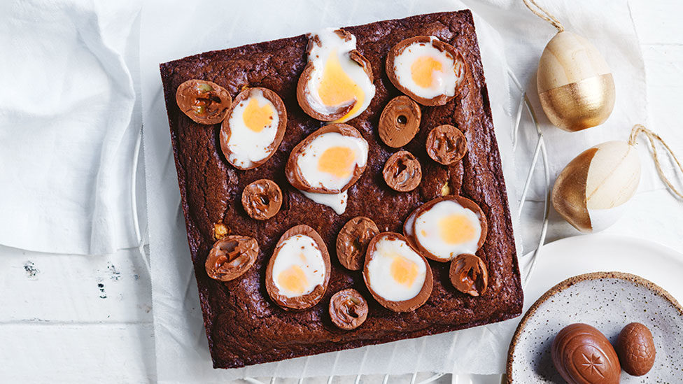 Creme Egg Brownies